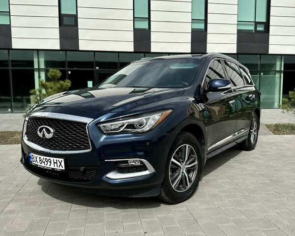 Синий Инфинити QX60, объемом двигателя 3.5 л и пробегом 172 тыс. км за 18500 $, фото 1 на Automoto.ua