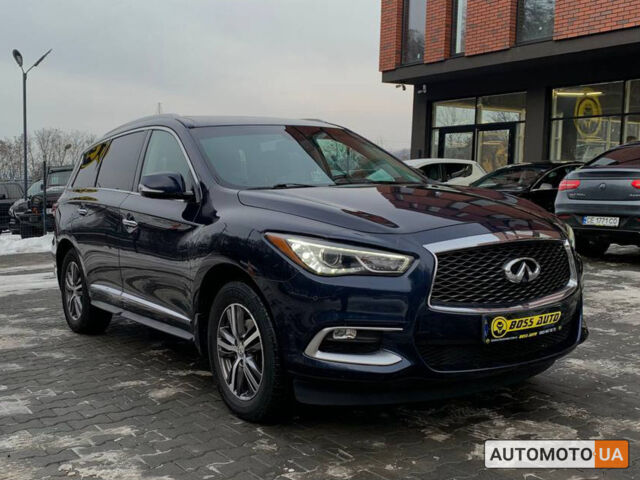 Синий Инфинити QX60, объемом двигателя 3.5 л и пробегом 160 тыс. км за 22500 $, фото 1 на Automoto.ua