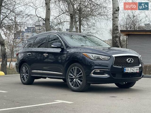 Синий Инфинити QX60, объемом двигателя 3.5 л и пробегом 116 тыс. км за 24500 $, фото 1 на Automoto.ua
