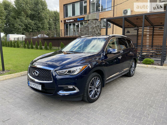 Синий Инфинити QX60, объемом двигателя 3.5 л и пробегом 86 тыс. км за 32000 $, фото 1 на Automoto.ua