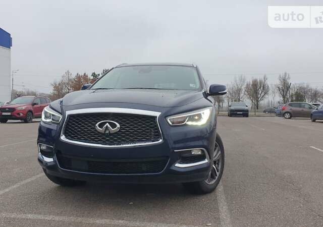 Синий Инфинити QX60, объемом двигателя 3.5 л и пробегом 72 тыс. км за 27000 $, фото 1 на Automoto.ua