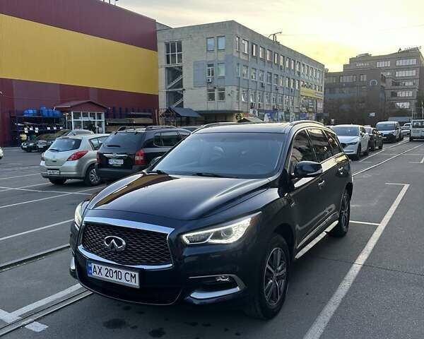 Синий Инфинити QX60, объемом двигателя 2.49 л и пробегом 64 тыс. км за 26999 $, фото 1 на Automoto.ua