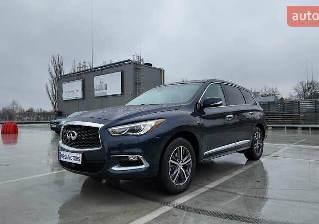Синий Инфинити QX60, объемом двигателя 3.5 л и пробегом 104 тыс. км за 18990 $, фото 1 на Automoto.ua