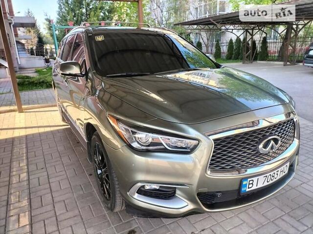 Зеленый Инфинити QX60, объемом двигателя 3.5 л и пробегом 129 тыс. км за 25500 $, фото 1 на Automoto.ua