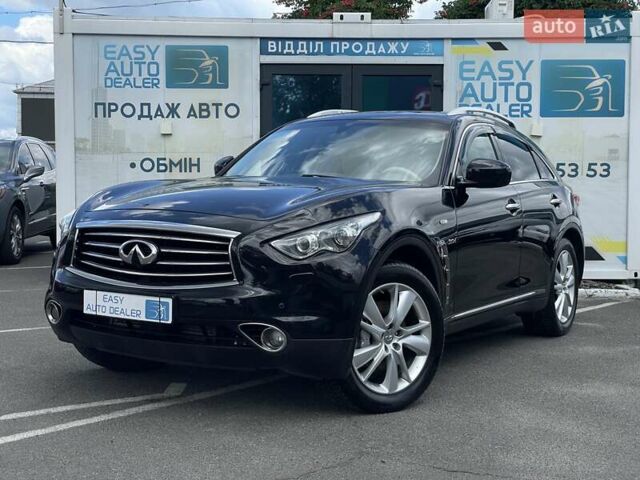 Чорний Інфініті QX70, об'ємом двигуна 2.99 л та пробігом 119 тис. км за 21490 $, фото 1 на Automoto.ua