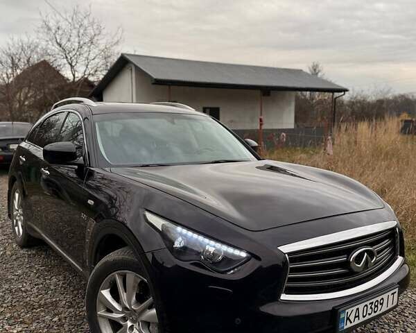 Черный Инфинити QX70, объемом двигателя 2.99 л и пробегом 169 тыс. км за 23999 $, фото 1 на Automoto.ua