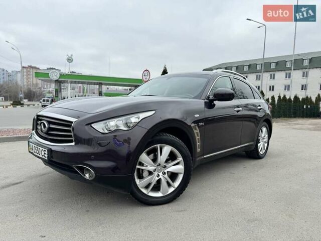 Коричневый Инфинити QX70, объемом двигателя 2.99 л и пробегом 85 тыс. км за 24500 $, фото 1 на Automoto.ua