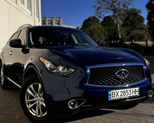 Синій Інфініті QX70, об'ємом двигуна 3.7 л та пробігом 125 тис. км за 15200 $, фото 1 на Automoto.ua
