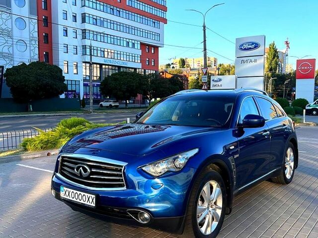 Синій Інфініті QX70, об'ємом двигуна 3 л та пробігом 157 тис. км за 19950 $, фото 1 на Automoto.ua