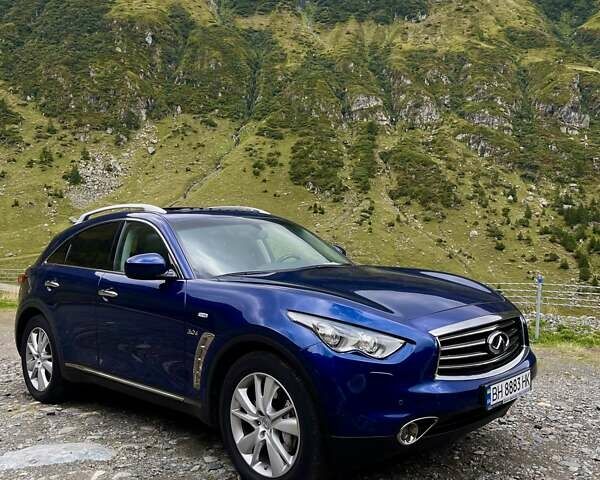 Синій Інфініті QX70, об'ємом двигуна 2.99 л та пробігом 116 тис. км за 28500 $, фото 1 на Automoto.ua
