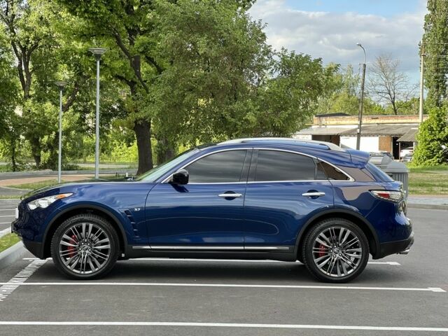 Синій Інфініті QX70, об'ємом двигуна 3.7 л та пробігом 92 тис. км за 25999 $, фото 1 на Automoto.ua