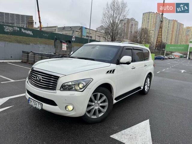 Білий Інфініті QX80, об'ємом двигуна 5.55 л та пробігом 201 тис. км за 17999 $, фото 1 на Automoto.ua