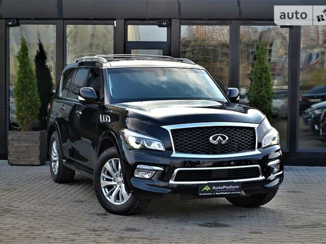 Чорний Інфініті QX80, об'ємом двигуна 5.6 л та пробігом 41 тис. км за 39999 $, фото 1 на Automoto.ua