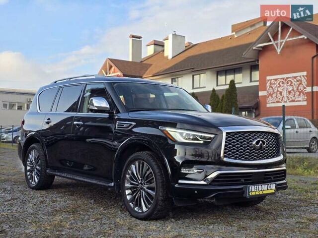Чорний Інфініті QX80, об'ємом двигуна 5.55 л та пробігом 107 тис. км за 32300 $, фото 1 на Automoto.ua