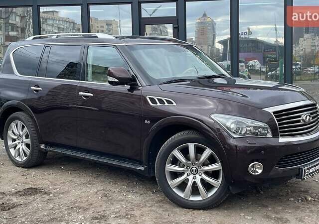 Фиолетовый Инфинити QX80, объемом двигателя 5.55 л и пробегом 201 тыс. км за 23990 $, фото 1 на Automoto.ua