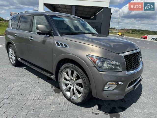 Коричневый Инфинити QX80, объемом двигателя 5.6 л и пробегом 230 тыс. км за 17500 $, фото 1 на Automoto.ua