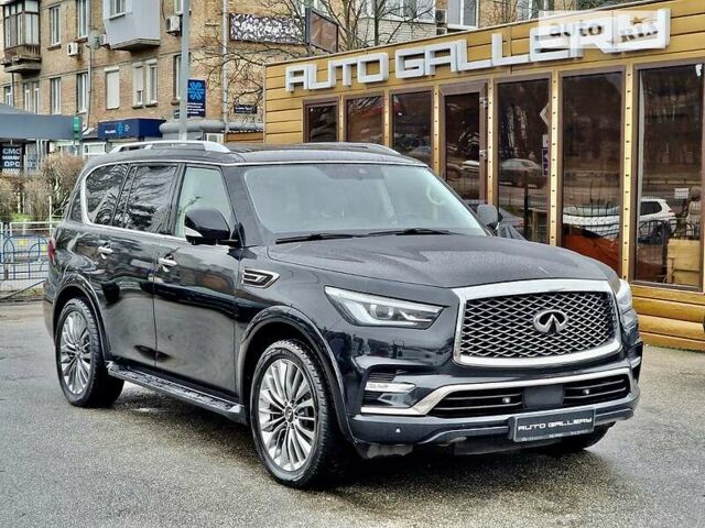 Серый Инфинити QX80, объемом двигателя 5.6 л и пробегом 21 тыс. км за 65550 $, фото 1 на Automoto.ua