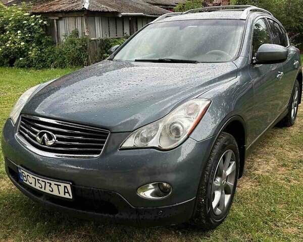 Синий Инфинити EX 35, объемом двигателя 3.5 л и пробегом 150 тыс. км за 9000 $, фото 1 на Automoto.ua