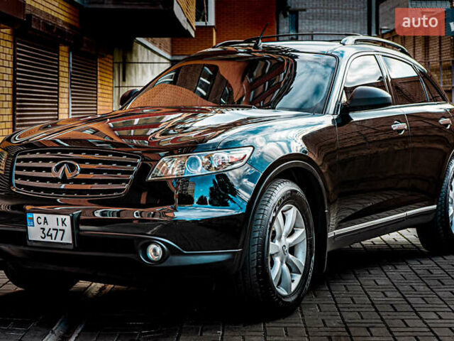 Черный Инфинити FX 35, объемом двигателя 3.5 л и пробегом 191 тыс. км за 12800 $, фото 1 на Automoto.ua