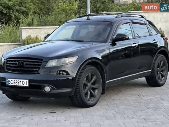 Черный Инфинити FX 35, объемом двигателя 3.5 л и пробегом 250 тыс. км за 9500 $, фото 1 на Automoto.ua