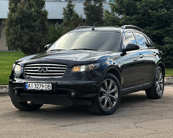 Черный Инфинити FX 35, объемом двигателя 3.5 л и пробегом 196 тыс. км за 9800 $, фото 1 на Automoto.ua