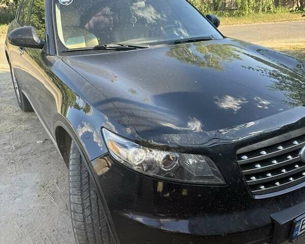 Черный Инфинити FX 35, объемом двигателя 3.5 л и пробегом 247 тыс. км за 7500 $, фото 1 на Automoto.ua