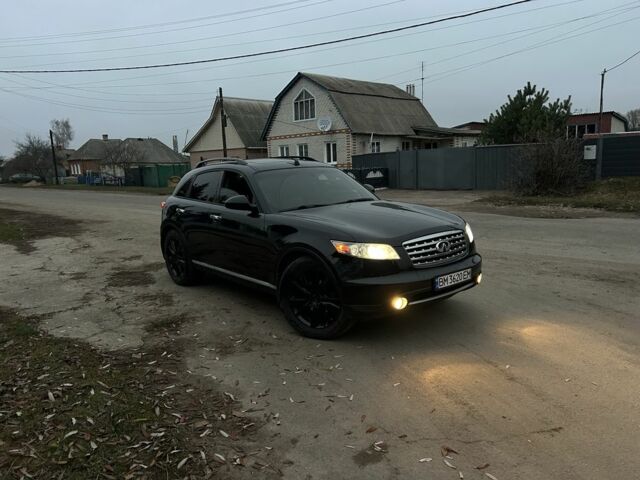 Черный Инфинити FX 35, объемом двигателя 3.5 л и пробегом 220 тыс. км за 11500 $, фото 1 на Automoto.ua