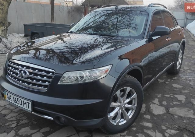 Черный Инфинити FX 35, объемом двигателя 3.5 л и пробегом 180 тыс. км за 7700 $, фото 1 на Automoto.ua