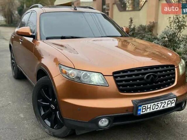 Коричневый Инфинити FX 35, объемом двигателя 3.5 л и пробегом 181 тыс. км за 10000 $, фото 1 на Automoto.ua