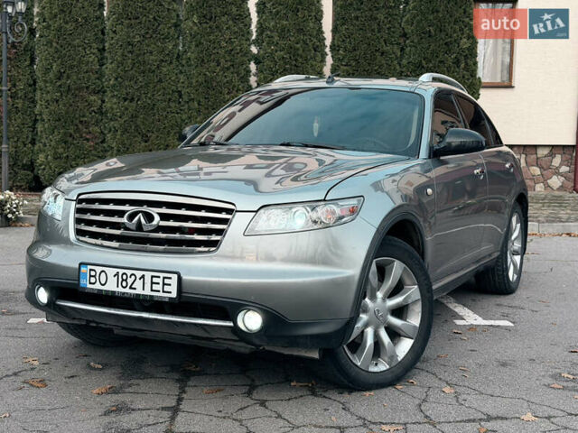 Серый Инфинити FX 35, объемом двигателя 3.5 л и пробегом 185 тыс. км за 7950 $, фото 1 на Automoto.ua