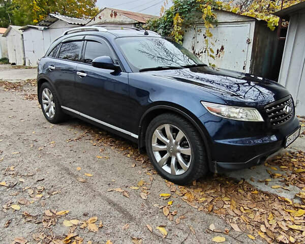 Синий Инфинити FX 35, объемом двигателя 3.5 л и пробегом 230 тыс. км за 8200 $, фото 1 на Automoto.ua
