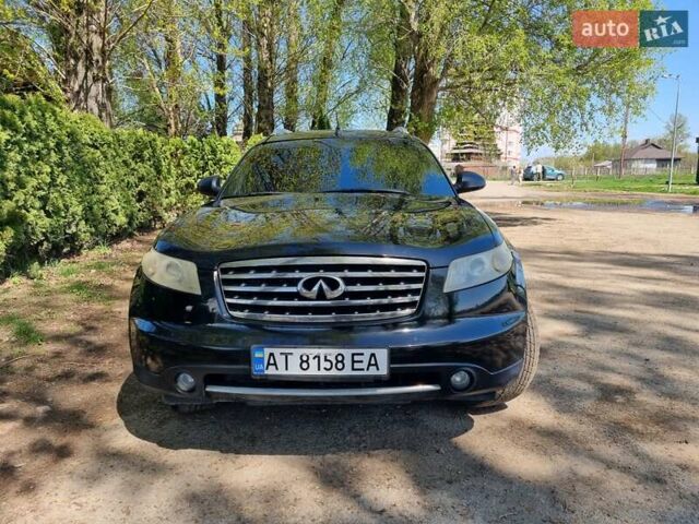Чорний Інфініті FX 45, об'ємом двигуна 4.5 л та пробігом 250 тис. км за 5800 $, фото 1 на Automoto.ua