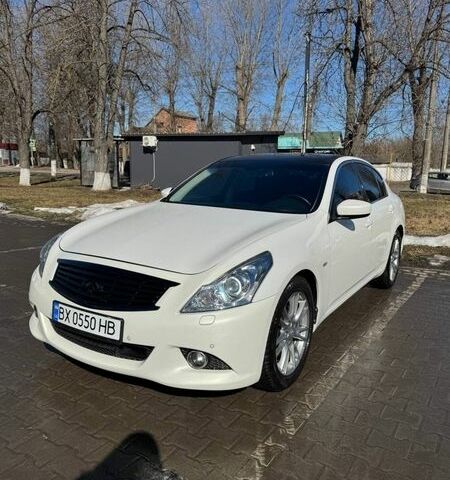 Білий Інфініті G25, об'ємом двигуна 2.5 л та пробігом 160 тис. км за 9200 $, фото 1 на Automoto.ua