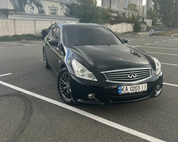 Черный Инфинити G25, объемом двигателя 2.5 л и пробегом 202 тыс. км за 9000 $, фото 1 на Automoto.ua