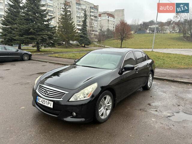 Черный Инфинити G25, объемом двигателя 2.5 л и пробегом 217 тыс. км за 7600 $, фото 1 на Automoto.ua