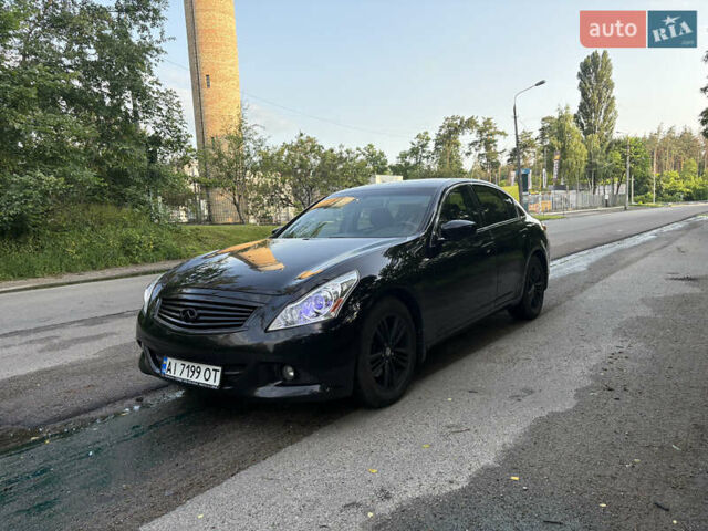 Черный Инфинити G25, объемом двигателя 2.5 л и пробегом 234 тыс. км за 8700 $, фото 1 на Automoto.ua