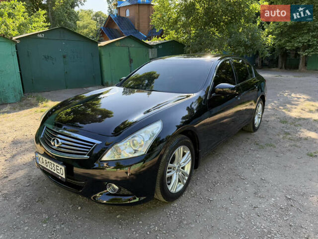 Чорний Інфініті G25, об'ємом двигуна 2.5 л та пробігом 223 тис. км за 8999 $, фото 1 на Automoto.ua