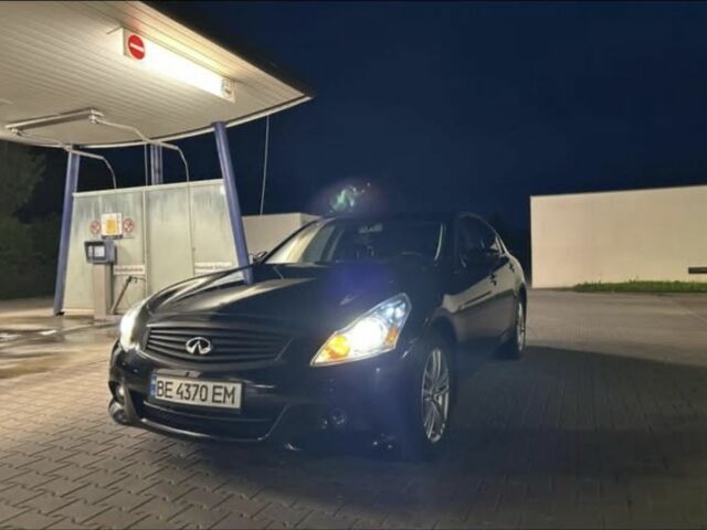 Чорний Інфініті G25, об'ємом двигуна 2.5 л та пробігом 185 тис. км за 9289 $, фото 1 на Automoto.ua