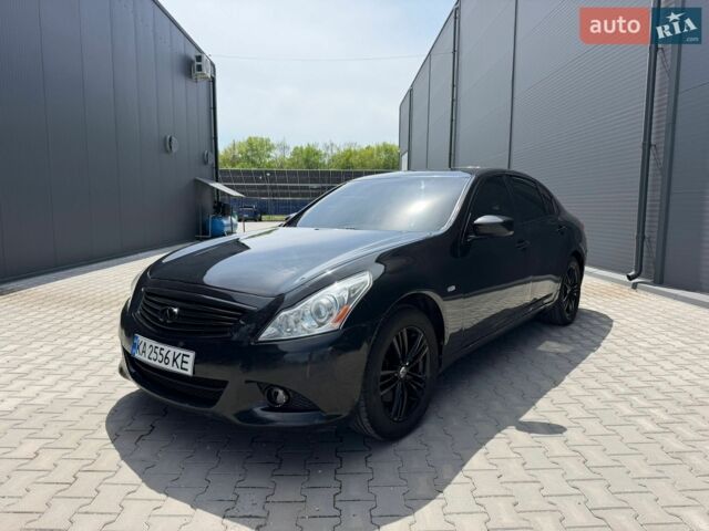 Чорний Інфініті G25, об'ємом двигуна 2.5 л та пробігом 185 тис. км за 7600 $, фото 1 на Automoto.ua