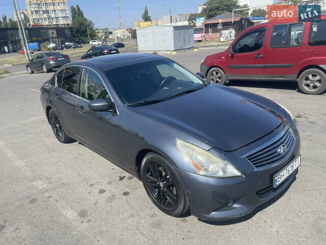 Серый Инфинити G25, объемом двигателя 2.5 л и пробегом 152 тыс. км за 9500 $, фото 1 на Automoto.ua