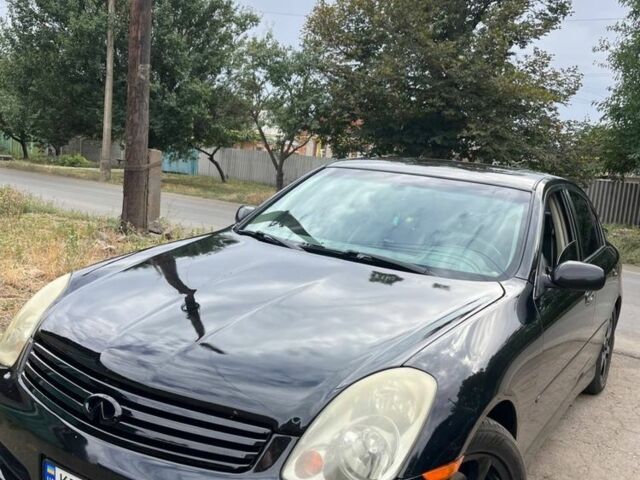 Черный Инфинити G35, объемом двигателя 3.5 л и пробегом 270 тыс. км за 2700 $, фото 1 на Automoto.ua