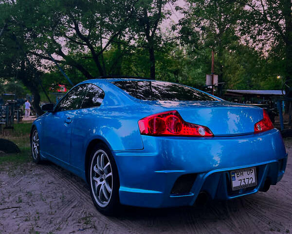 Синий Инфинити G35, объемом двигателя 3.5 л и пробегом 190 тыс. км за 7500 $, фото 1 на Automoto.ua