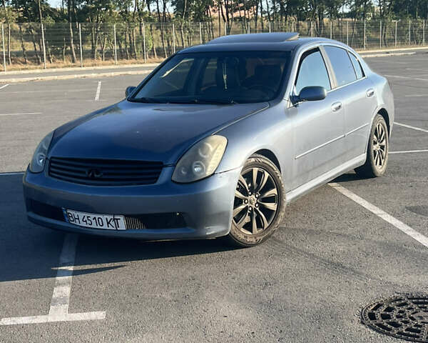 Синій Інфініті G35, об'ємом двигуна 3.5 л та пробігом 400 тис. км за 5500 $, фото 1 на Automoto.ua