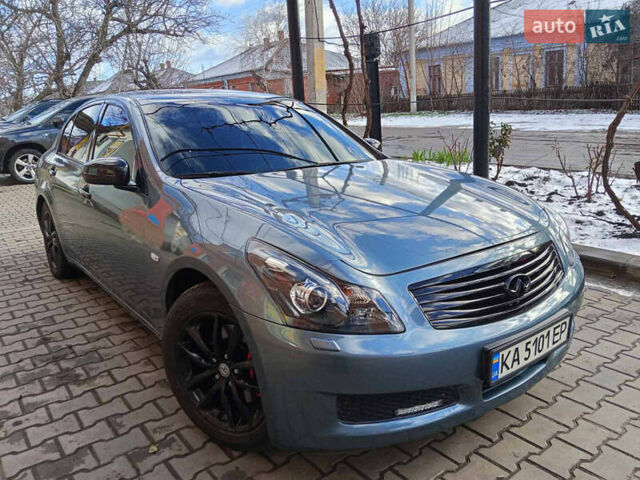 Синий Инфинити G35, объемом двигателя 3.5 л и пробегом 265 тыс. км за 8649 $, фото 1 на Automoto.ua