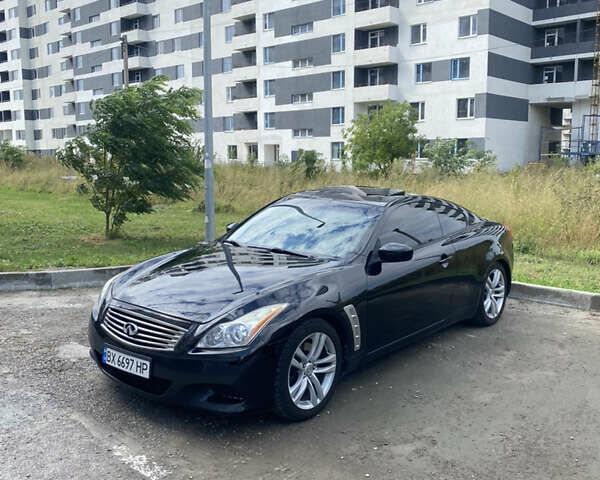 Черный Инфинити G37, объемом двигателя 3.7 л и пробегом 200 тыс. км за 9450 $, фото 1 на Automoto.ua
