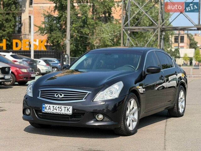 Чорний Інфініті G37, об'ємом двигуна 3.7 л та пробігом 371 тис. км за 8800 $, фото 1 на Automoto.ua