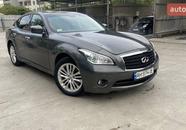 Серый Инфинити M37, объемом двигателя 3.7 л и пробегом 138 тыс. км за 12500 $, фото 1 на Automoto.ua