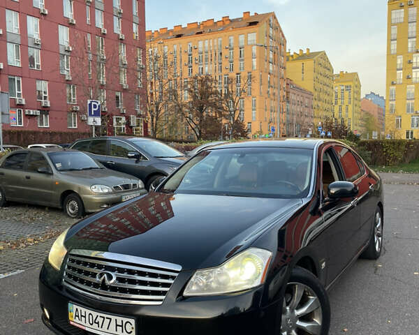 Чорний Інфініті M45, об'ємом двигуна 4.49 л та пробігом 129 тис. км за 5500 $, фото 1 на Automoto.ua