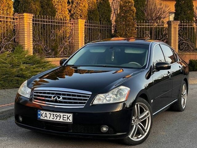 Черный Инфинити M45, объемом двигателя 4.49 л и пробегом 210 тыс. км за 5400 $, фото 1 на Automoto.ua