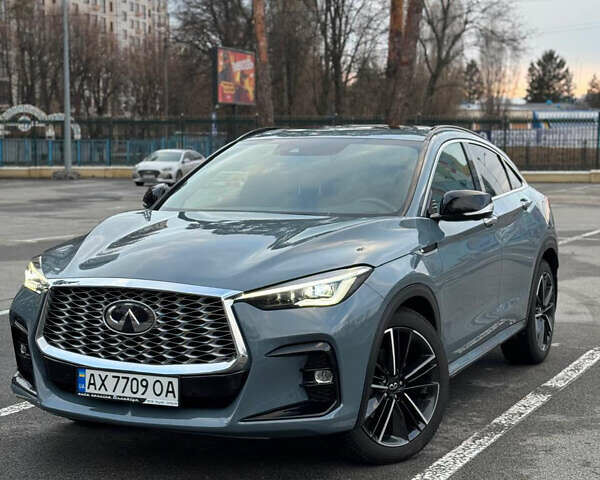 Сірий Інфініті QX55, об'ємом двигуна 2 л та пробігом 36 тис. км за 37500 $, фото 1 на Automoto.ua
